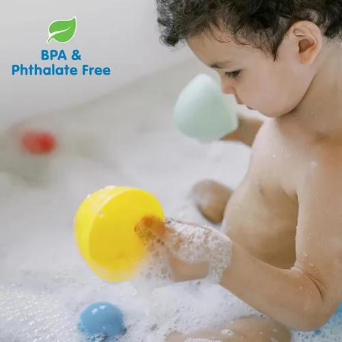 Miniatura 6 de Dr. Brown's Huevos de Dino de Limpieza Flotantes y Eclosionadores, Juguete de Baño y Piscina Multiusos Interactivo para Niños Pequeños, 6m+, Libre