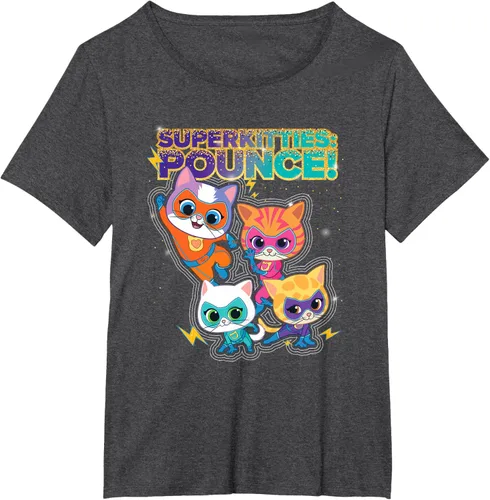 Miniatura 27 de Disney Junior SuperKitties Pounce! Camiseta de equipo completo, talla S