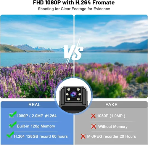 Miniatura 3 de kaysunlink Cámara corporal con grabación de audio y video 1080P FHD Mini Policía Portátil Pequeña Cámara Personal Usable en el Cuerpo Videocámara