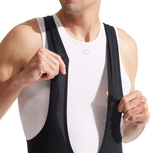 Miniatura 4 de PEARL IZUMI Pantalones cortos Quest con peto para hombre de 9 pulgadas, transpirables con tela reflectante