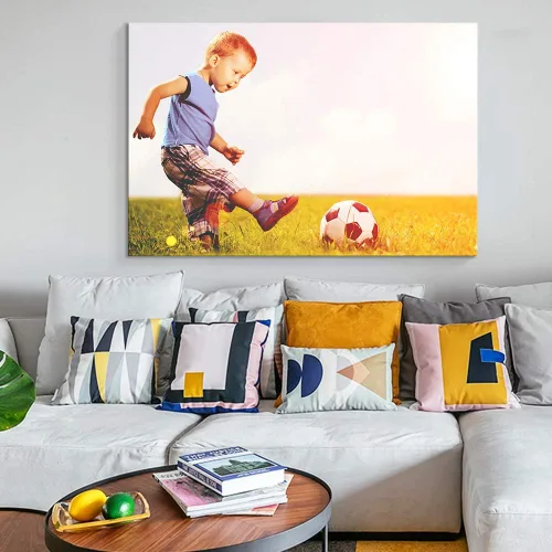 Miniatura 4 de NWT Impresiones de lienzo personalizadas con tus fotos para niños mayores, cuadros de lienzo personalizados para pared para imprimir enmarcadas