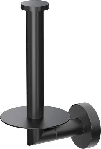 Gatco 4638MX Glam Storage - Soporte para papel higiénico, color negro mate