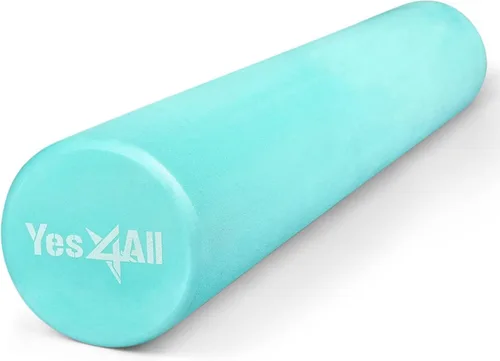 Miniatura 19 de Yes4All Rodillo de espuma EVA firme para la espalda - Rodillo redondo para la espalda para ejercicio, yoga y pilates 12/18/24/36 pulgadas A. Azul