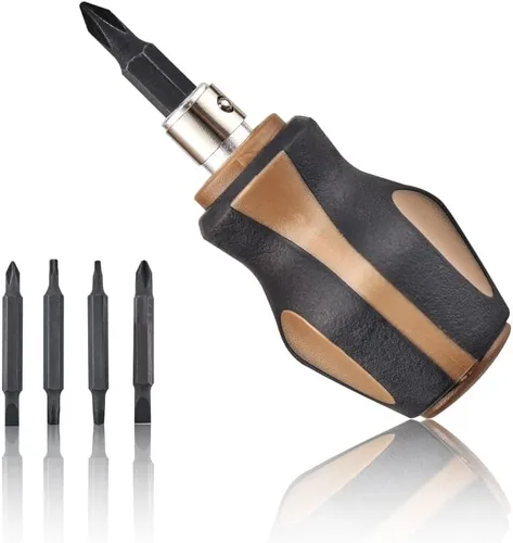 Miniatura 9 de Spec Ops Tools Destornillador multi-bit, 6-en-1, bits magnéticos de doble cara, eje de acero Cr-Mo, 3% donado a veteranos