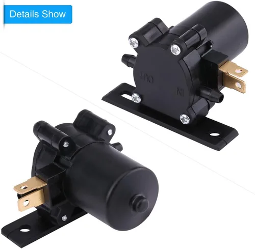 Miniatura 6 de Bomba de lavado de 12 V, motor universal para ventana delantera de automóvil, bombas de líquido de agua para automóvil, furgoneta, autobús, camión