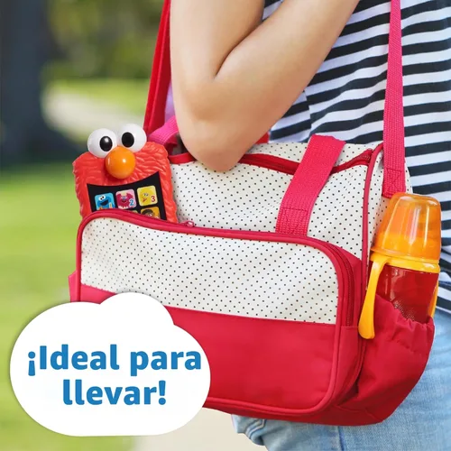 Miniatura 5 de Sesame Street Aprende con el teléfono Elmo Pretend Play, aprendizaje y educación, juguetes para niños para edades de 2 años en adelante por Just Play