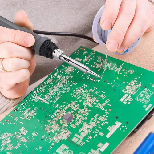 Miniatura 6 de AUSTOR Alambre de soldadura con núcleo de estaño de plomo 60-40 para soldadura eléctrica (1.5mm, 100g)