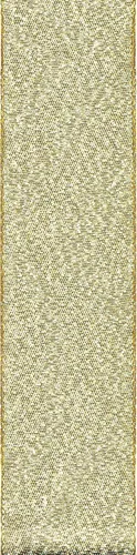 Miniatura 10 de Offray - Cinta para manualidades Galena de 7/8 pulgadas de ancho, 3 yardas, color plateado (paquete de 2)