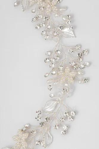 Miniatura 7 de Coucoland - Diadema de niña de hadas para primera comunión; tiara de corona de cristal, accesorio para el cabello de bebé, diadema para novias
