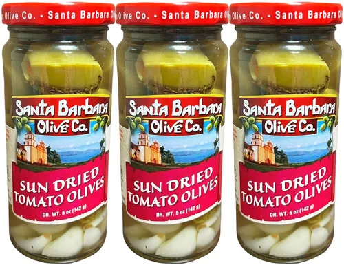Miniatura 33 de Aceitunas Rellenas de Queso Feta Santa Barbara 10 oz, Paquete de 2