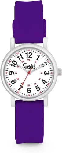 Miniatura 6 de Speidel Scrub Petite Watch Made for Doctors, Nurses, EMT, Surgeons and Students w/Red Second Hand in Scrub Matching