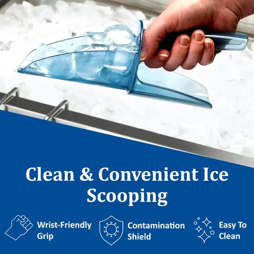 Miniatura 6 de San Jamar SI9500 Saf-T-Scoop de policarbonato solamente, 64oz a 86oz, para máquina de hielo