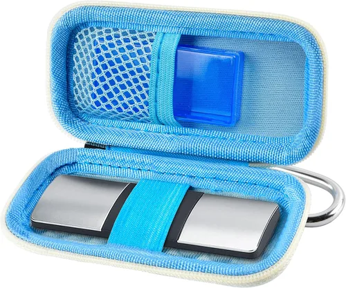 Miniatura 17 de Funda para monitor cardíaco compatible con AliveCor Kardia Mobile ECG/para KardiaMobile 6L para dispositivos Apple y Android, solo funda (rosa)