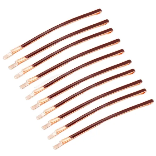 Miniatura 3 de 20 pinzas de pelo doradas de 2 pulgadas para decoración de cabello para damas y niñas