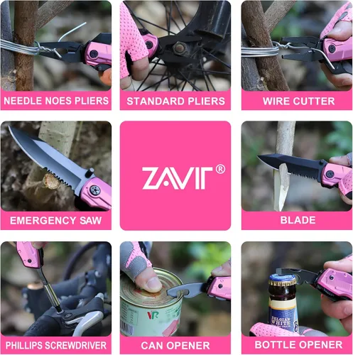 Miniatura 5 de Ideas de regalos para esposa, cuchillo multiherramienta con tinta P de la mejor esposa, regalos de Navidad para esposa del marido, rellenos