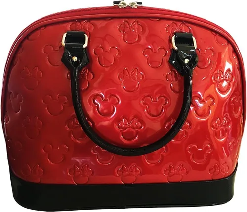 Miniatura 2 de Loungefly Bolso Mickey y Minnie Disney en relieve, Rojo