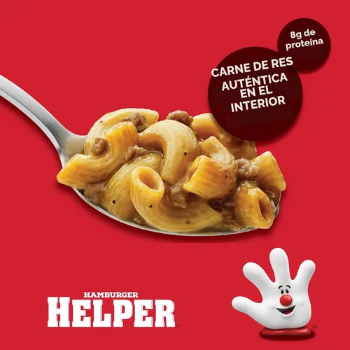 Miniatura 7 de Hamburger Helper Vaso para microondas de pasta de res (2 onzas – 6 unidades) sin sabores artificiales, listo en 4 minutos, comidas rápidas