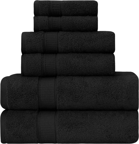 Miniatura 78 de LA HAMMAM - Paquete de 6 toallas de mano de 16 x 28 pulgadas de algodón turco para baño, cara, hotel, gimnasio y spa Extra suave al tacto, secado
