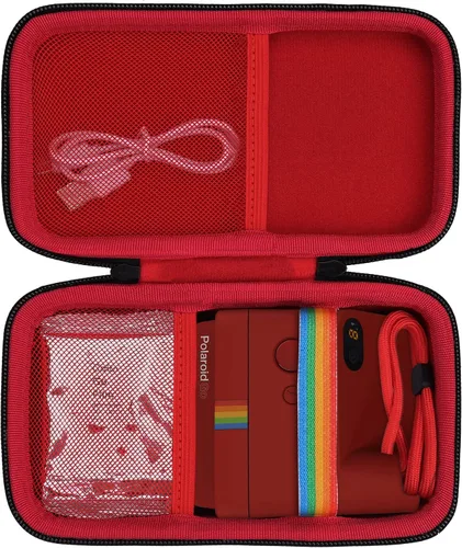 Miniatura 6 de khanka Funda de viaje rígida de repuesto para Polaroid Go (9035/9071/9070) / Polaroid Go Generation 2 - Mini cámara de película instantánea Negro