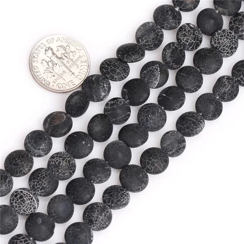Miniatura 6 de Cuentas de jade africano occidental para hacer joyas, piedras preciosas naturales semipreciosas de 0.157 in, redondas, color verde, 15 pulgadas JOE