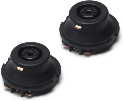Miniatura 7 de Fielect Conector eléctrico del acoplador de la base de la caldera de 2 uds, punta de control de temperatura, zócalo de base superior negro 220V