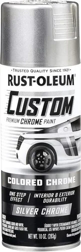 Miniatura 7 de Rust-Oleum 340457-6PK Pintura en aerosol cromada personalizada automotriz, 10 onzas, azul, paquete de 6 Cromo azul