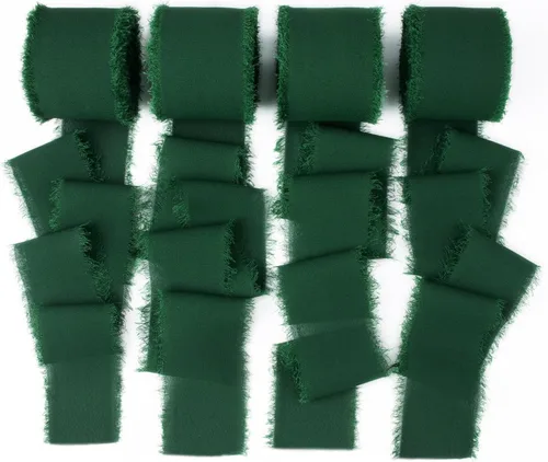Miniatura 19 de Cinta de gasa verde aguamarina de 1.5 pulgadas x 40 yardas, color azul turquesa, perfecta para envolver regalos, invitaciones de boda y manualidades