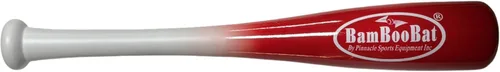 Miniatura 11 de BamBooBat de PINNACLE SPORTS EQUIPMENT INC. - Bate de béisbol y sóftbol de madera de una mano para adultos - 45,7 cm o 53,3 cm Mango blanco/barril