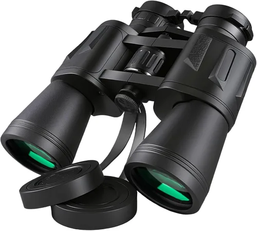 Binocular de alta potencia de 20 x 50 para adultos y niños, telescopio de viaje compacto para observación de aves, crucero, observación de