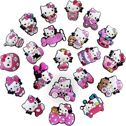 Dijes para zapatos de cocodrilo, accesorios para decoraciones para niñas, niños, adultos, mujeres, recuerdos de fiesta, Vinilo, No es una piedra