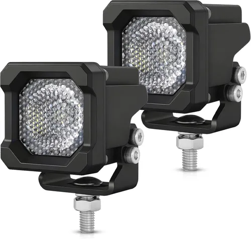Miniatura 14 de Cápsulas LED, OFFROADTOWN Cubos LED de 2 pulgadas 50W Cápsulas de Luces de Conducción Luz de Parachoques Luz de Zanja Antiniebla Marcha Atrás