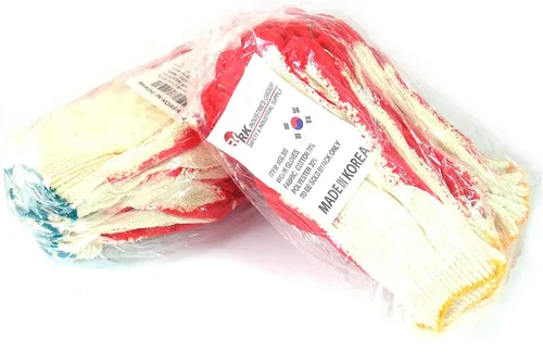 Miniatura 3 de 100 pares de guantes de látex de palmera roja de punto, hechos en Corea