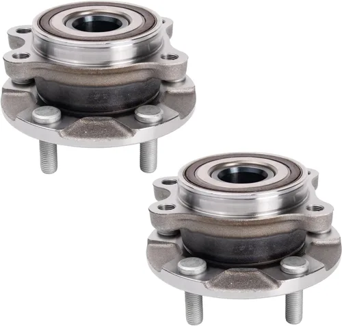 Miniatura 118 de TRQ Juego de 2 rodamientos de rueda delantera y conjunto de cubo 4WD compatible con Ford Ranger Mazda B4000 1998-2000