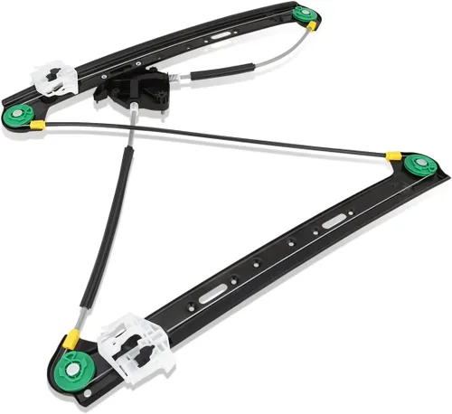 Miniatura 21 de DNA MOTORING OEM-WR-0031 Conjunto de motor y regulador de elevalunas eléctrico delantero izquierdo del lado del conductor compatible con 00-06 BMW