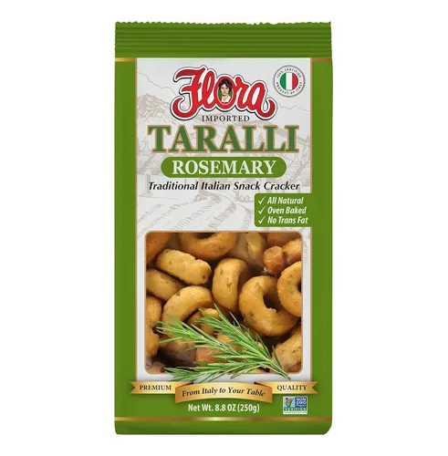 Miniatura 10 de Taralli importado de flora (pimienta negra)