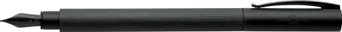Miniatura 3 de Faber-Castell Ambition - Pluma estilográfica, color negro Azul-Blanco
