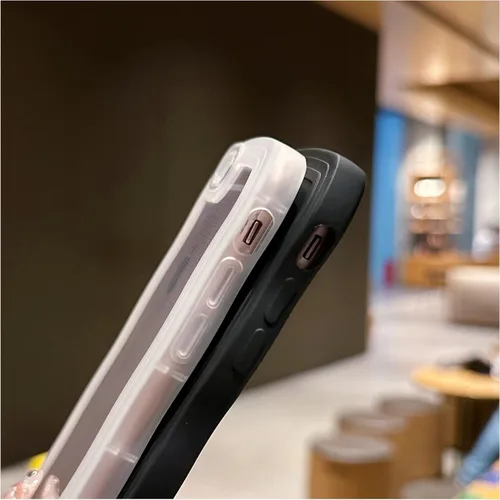 Miniatura 4 de SKYLMW Compatible con iPhone 6s Plus/6 Plus Case de 5.5", Linda Kawaii Marco Ondulado Rizado Forma de Marco Funda de Silicona Suave Resistente a