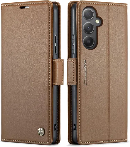 Miniatura 62 de QLTYPRI Funda tipo cartera para Samsung Galaxy S22 Ultra, funda magnética de piel sintética de alta calidad con bloqueo RFID, ranuras para tarjetas