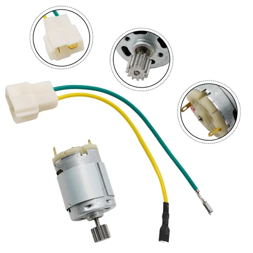 Miniatura 4 de Motor de CC para niños, coche eléctrico 550 RS390 RS380 RS550 12V 6V DL555 24V 10 dientes Micro motor eléctrico (390 12 V 20000 RPM)