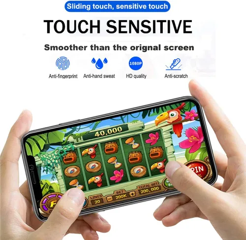 Miniatura 6 de Paquete de 2 protectores de pantalla de hidrogel de privacidad compatibles con iPhone 16, alta sensibilidad: película protectora de TPU suave