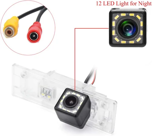Miniatura 2 de Cámara de visión trasera de coche con 12 luces LED para BMW E81 E87 E87N M1 F20 F21/BMW M6 E63 E64 E64N F12 F13 F06/Z4 E85 E86 E89 y cámara
