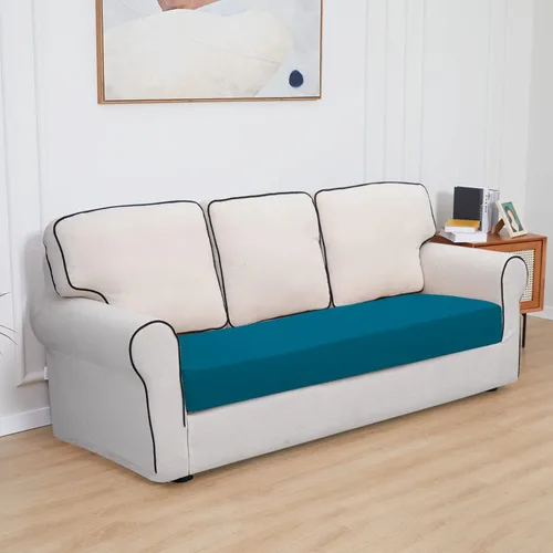 Miniatura 2 de Easy-Going Fundas elásticas para cojín de sofá 100% impermeables, funda protectora para cojín de sofá, protector de muebles elástico para niños
