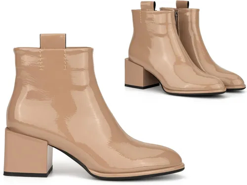 Miniatura 2 de TORGEIS Women's Ankle & Mid Calf Boots Anti Slip w Easy Slip Off, Elegant Dressy Wedding Prom Graduation Cruise Sexy Engineer Combat