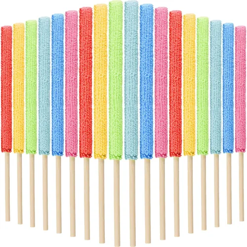 Miniatura 8 de Honeydak 6 piezas de microfibra con detalles de plumero, mini plumero, herramienta de limpieza de grietas, limpiador de ventilación de aire, cepillo