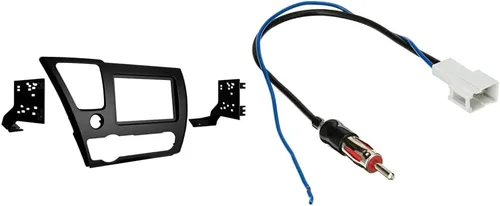 Miniatura 4 de Metra 95-7882B Honda Civic 2013 - Kit de montaje para tablero de doble DIN, color negro
