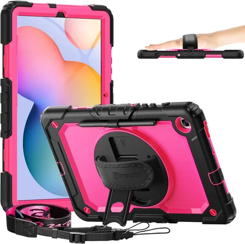 Miniatura 11 de Timecity Funda para Samsung Galaxy Tab S6 Lite de 10.4 pulgadas 2024/2022/2020 (SM-P620/P610/P613/P615), funda protectora duradera y resistente