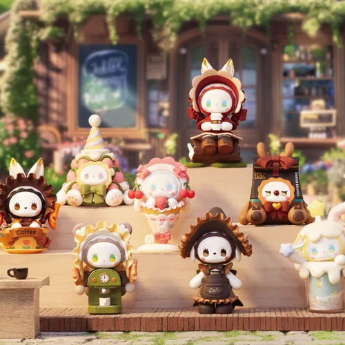Miniatura 3 de LUCKY EMMA Studio Emma Secret Forest Coffee Shop Series Caja Ciega 1PC Bolsa Ciega Colección Aleatoria Caja Misteriosa Juguetes Figuras de Caja
