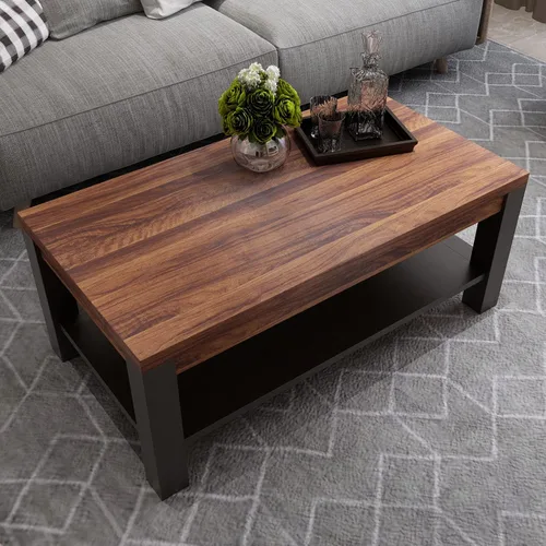 Miniatura 3 de Decotalk Papel de Contacto de Madera de Nogal de 30"x120" Pulgadas Despegar y Pegar Papel Tapiz de Madera Papel de Contacto de Veta de Madera