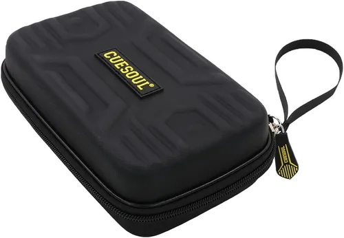 Miniatura 6 de CUESOUL BEAST Dart Case Big Darts Carrying Storage for Steel Tip/Soft Tip darts and Accessories-Black Negro-para 6