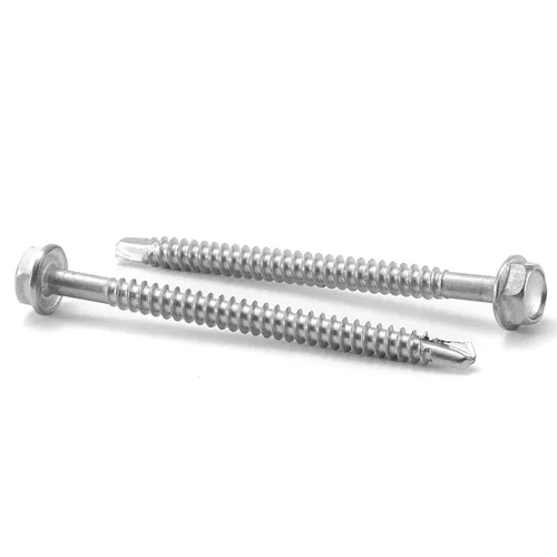 Miniatura 17 de Tornillos de chapa metálica #8 x 3/4 pulgadas, 100 tornillos de acero inoxidable 410 tornillos autorroscantes rápidos de acero inoxidable 410 SG TZH